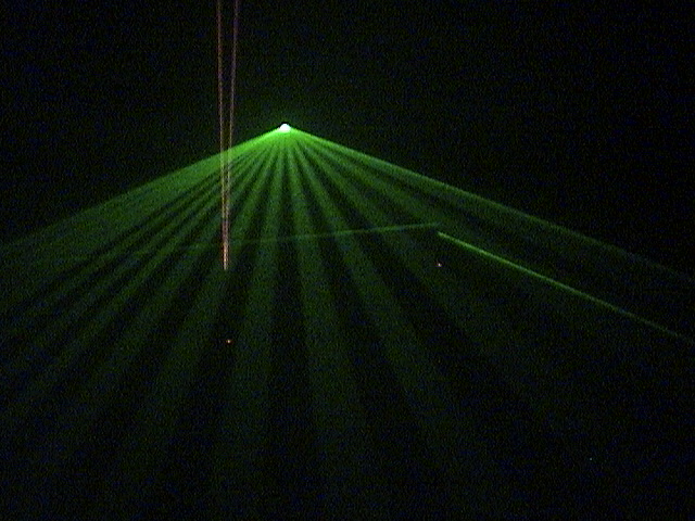 Laser lights that add some serious excitement!&nbsp; Karaoke too! (on the mouse over)