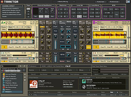 Screen shot of the program I use to make your songs sound so good!